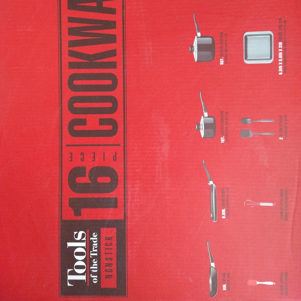 TOOLS OF THE TRADE 16-Pc. Cookware & Bakeware Set - Picture 9 of 9